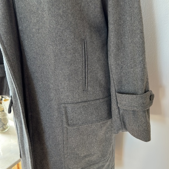 A.L.C. Wool Coat with Hood - Picture 4 of 9